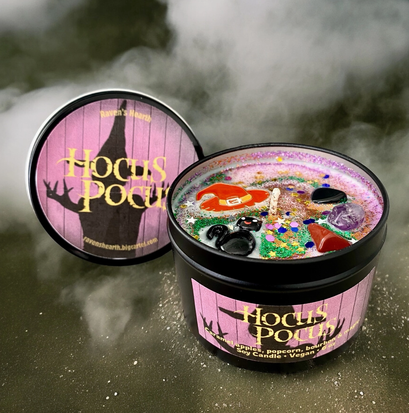 RESTOCK: Hocus Pocus Candle-340 Other Accessories-Raven's Hearth-Heathered Boho Boutique, Women's Fashion and Accessories in Palmetto, FL