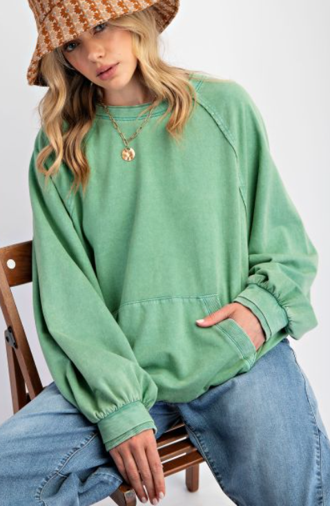 Pocketed Pullover-400 Takeover/Pre-Order-Easel-Heathered Boho Boutique, Women's Fashion and Accessories in Palmetto, FL