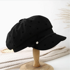 Outdoor Sunshade Polka Dot Bucket Hat-330 Headwear-Accity-Heathered Boho Boutique, Women's Fashion and Accessories in Palmetto, FL