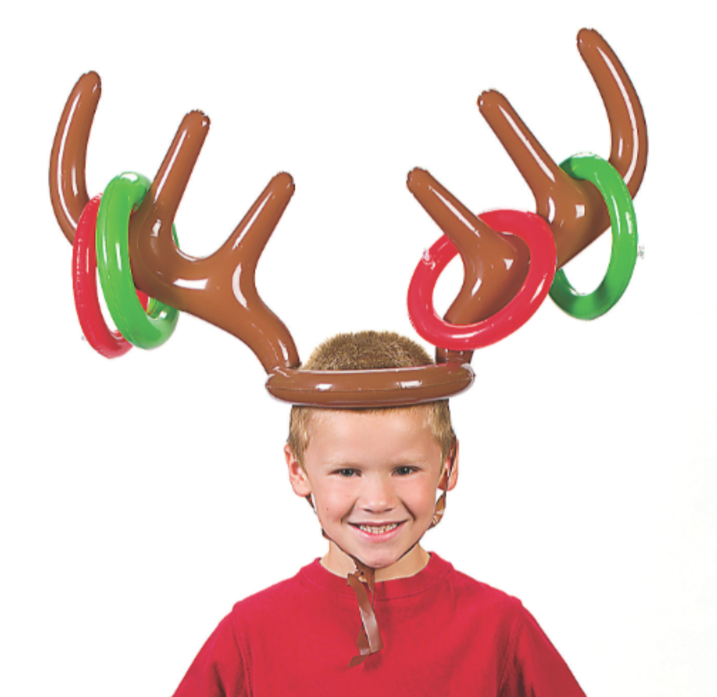 Inflatable Reindeer Antler Ring Toss Game-340 Other Accessories-Fun Express-Heathered Boho Boutique, Women's Fashion and Accessories in Palmetto, FL