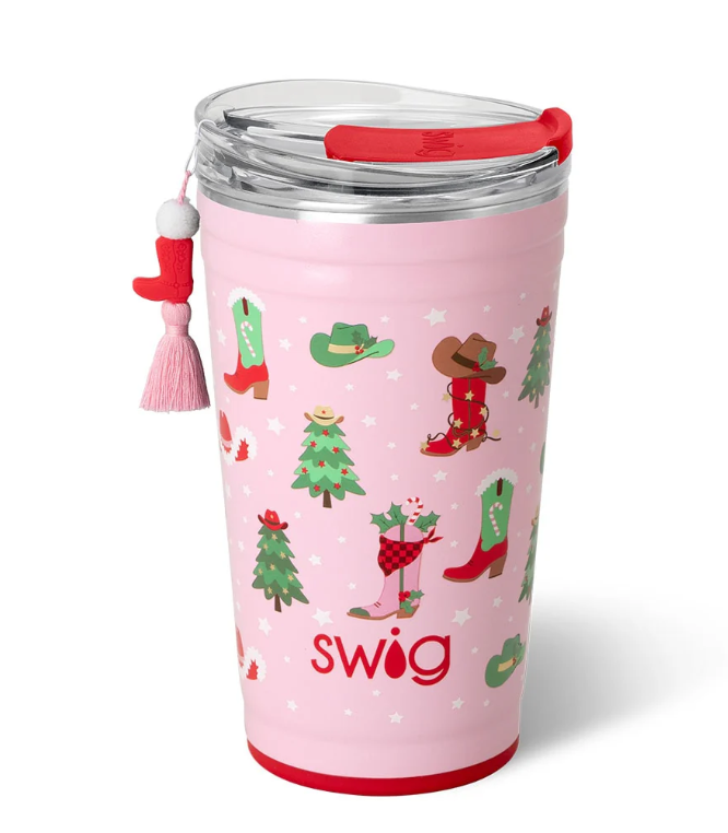 Howdy Holidays Swig-340 Other Accessories-Swig-Heathered Boho Boutique, Women's Fashion and Accessories in Palmetto, FL