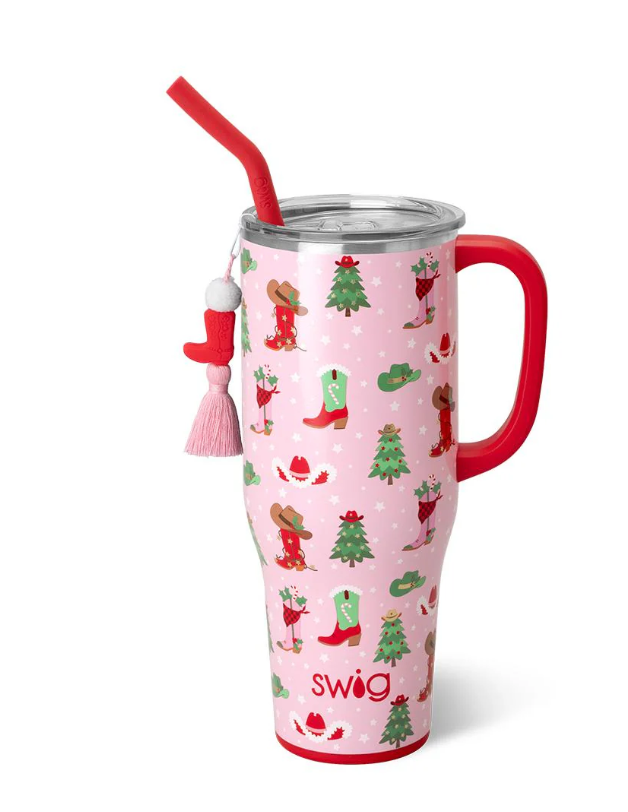 Howdy Holidays Swig-340 Other Accessories-Swig-Heathered Boho Boutique, Women's Fashion and Accessories in Palmetto, FL