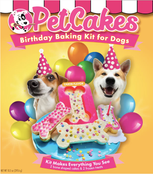 Dog Birthday Party Baking Kit - Carob-340 Other Accessories-Pet Cakes-Heathered Boho Boutique, Women's Fashion and Accessories in Palmetto, FL