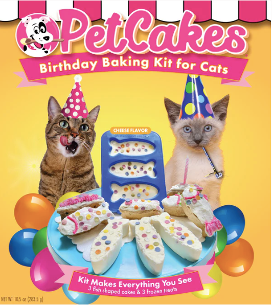 Cat Birthday Party Baking Kit - Cheese-340 Other Accessories-Pet Cakes-Heathered Boho Boutique, Women's Fashion and Accessories in Palmetto, FL