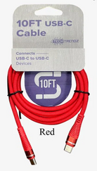 2pack - 10ft USBC to USBC Cable-400 Takeover/Pre-Order-techtrendz-Heathered Boho Boutique, Women's Fashion and Accessories in Palmetto, FL