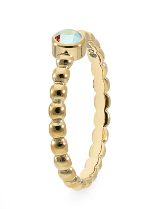 Qudo Spacer Ring Matino Deluxe - Gold-400 Takeover/Pre-Order-Qudo-Heathered Boho Boutique, Women's Fashion and Accessories in Palmetto, FL