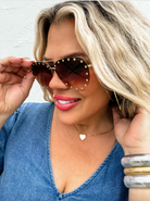 Studded Aviator Sunglasses-340 Other Accessories-Blakeley-Heathered Boho Boutique, Women's Fashion and Accessories in Palmetto, FL