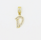 Crystal Initial Charm-310 Jewelry-Treasure Jewels-Heathered Boho Boutique, Women's Fashion and Accessories in Palmetto, FL