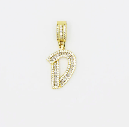 Crystal Initial Charm-310 Jewelry-Treasure Jewels-Heathered Boho Boutique, Women's Fashion and Accessories in Palmetto, FL