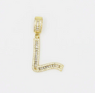 Crystal Initial Charm-310 Jewelry-Treasure Jewels-Heathered Boho Boutique, Women's Fashion and Accessories in Palmetto, FL