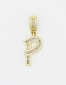 Crystal Initial Charm-310 Jewelry-Treasure Jewels-Heathered Boho Boutique, Women's Fashion and Accessories in Palmetto, FL