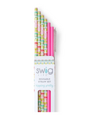 Cookie Jar + Pink Reusable Straw Set-400 Takeover/Pre-Order-Swig-Heathered Boho Boutique, Women's Fashion and Accessories in Palmetto, FL