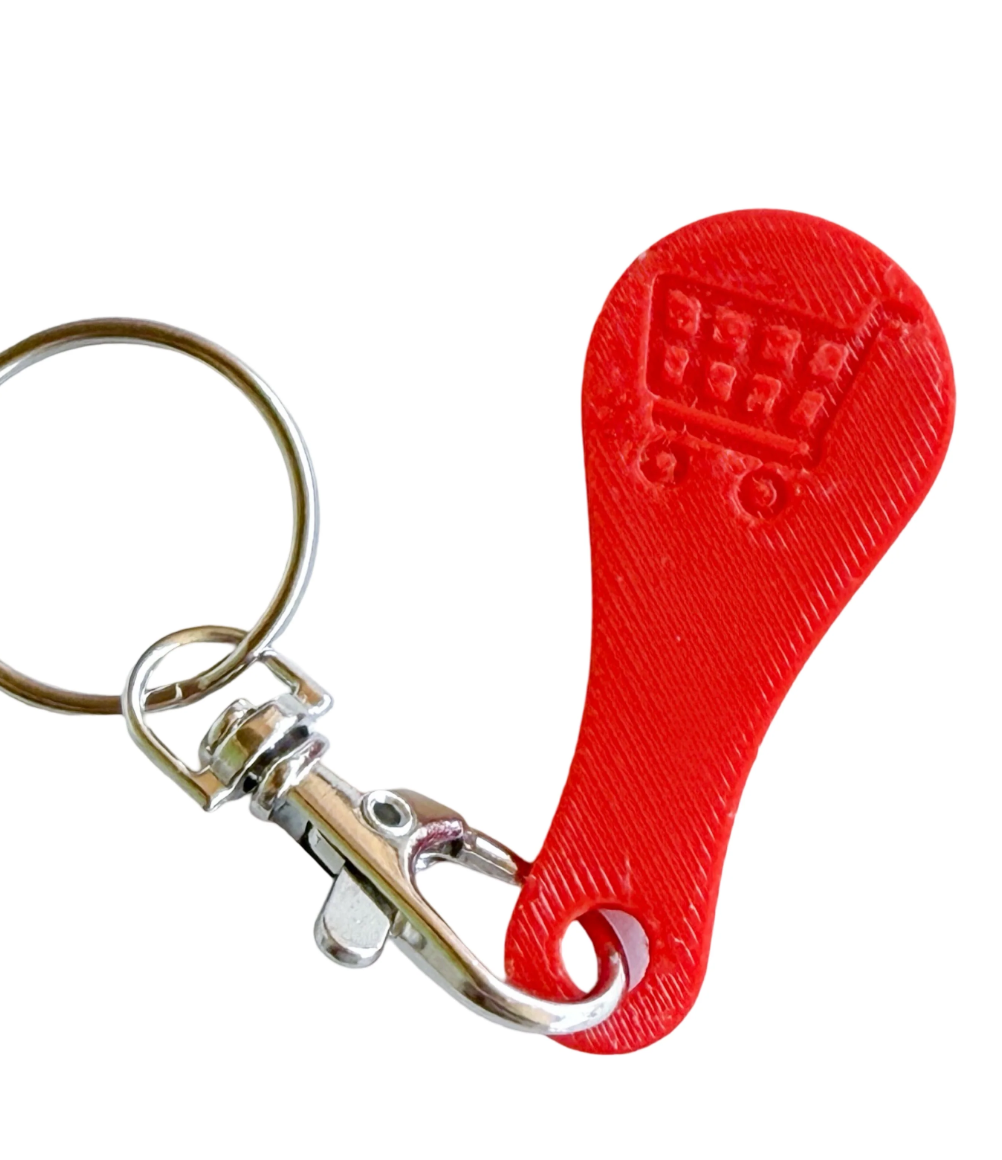 Shopping Cart Quarter Saver Keychain-340 Other Accessories-HOTLINE-Heathered Boho Boutique, Women's Fashion and Accessories in Palmetto, FL