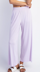 Relaxation Wide Leg Pants-150 PANTS-RAE MODE-Heathered Boho Boutique, Women's Fashion and Accessories in Palmetto, FL