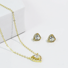 Forever Your Set Necklace & Earring-400 Takeover/Pre-Order-TREASURE JEWELS-Heathered Boho Boutique, Women's Fashion and Accessories in Palmetto, FL