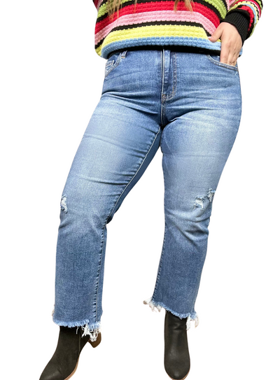 Empathy Ankle Bootcut Jeans by Lovervet