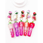 Strawberry Charm Keychain Lip Gloss Set-340 Other Accessories-Love and Repeat-Heathered Boho Boutique, Women's Fashion and Accessories in Palmetto, FL