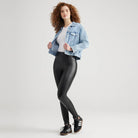 Restock: Faux Leather Shaping Legging w/ Side Zip (Reg & Curvy)-180 LEGGINGS-Yummie-Heathered Boho Boutique, Women's Fashion and Accessories in Palmetto, FL