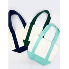 Everyday Canvas Tote Bag with an External Pocket-320 Bags-Love and Repeat-Heathered Boho Boutique, Women's Fashion and Accessories in Palmetto, FL
