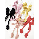 Soft Textured Flower Detailed Scrunchie Set-340 Other Accessories-Love and Repeat-Heathered Boho Boutique, Women's Fashion and Accessories in Palmetto, FL