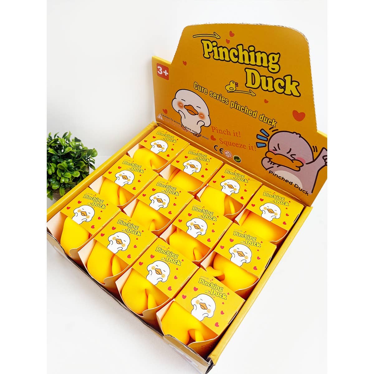 Super Soft Duck Squishy-Funteze-Heathered Boho Boutique, Women's Fashion and Accessories in Palmetto, FL