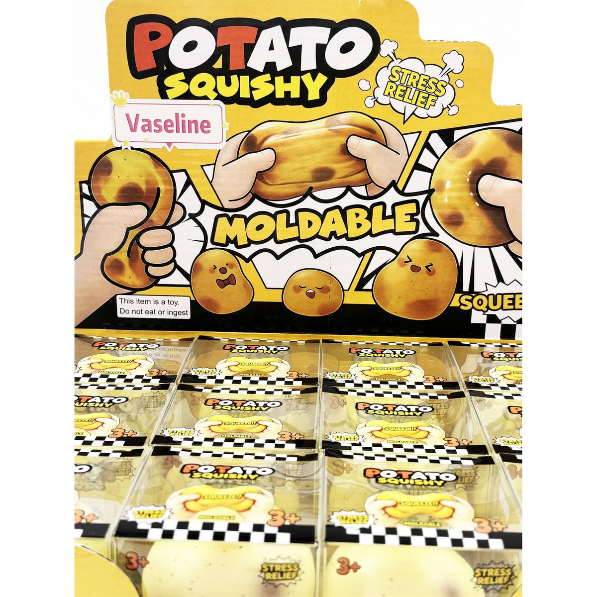 Coconut Oil Moldable Potato Squishy Stress Toy-340 Other Accessories-Love and Repeat-Heathered Boho Boutique, Women's Fashion and Accessories in Palmetto, FL