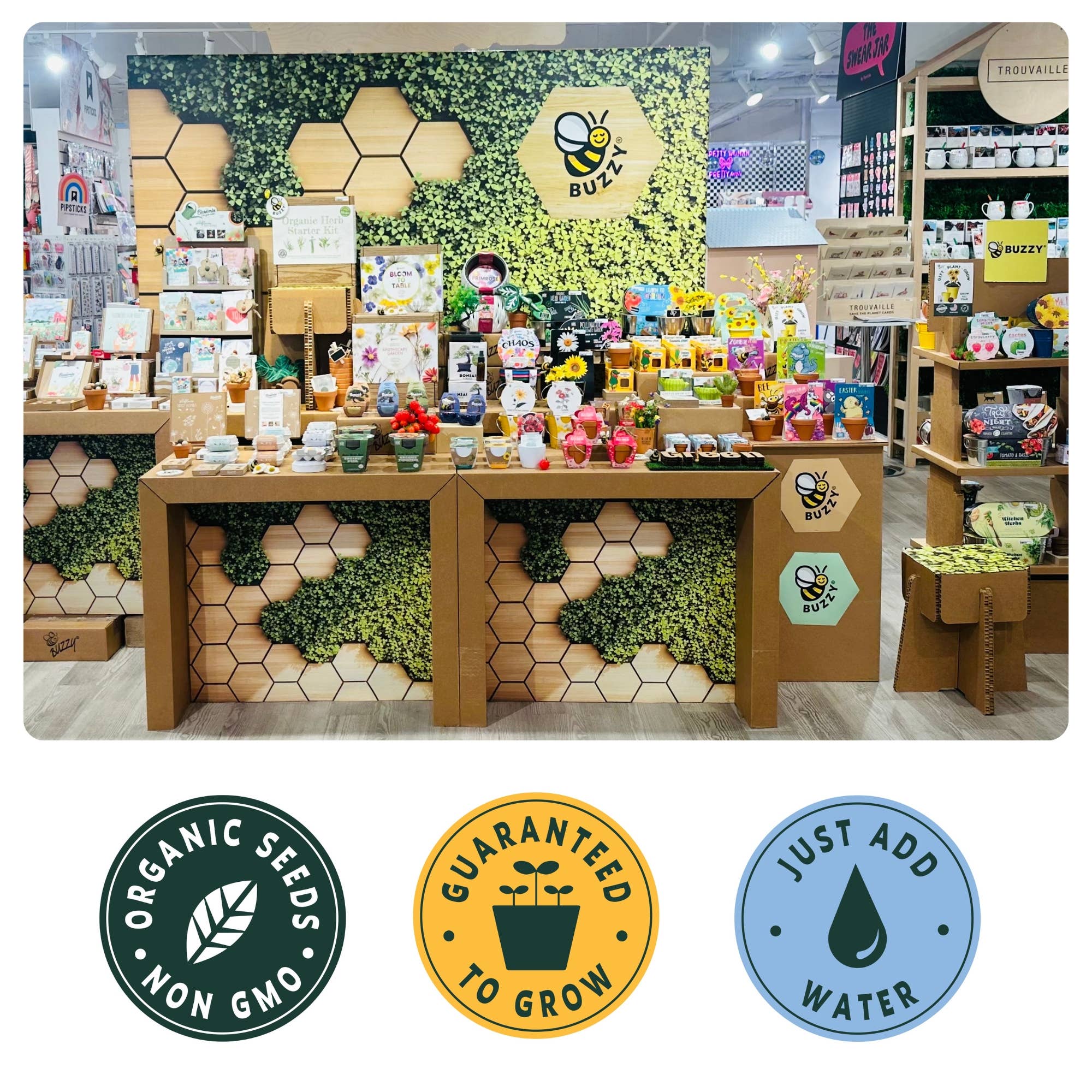 Inspirational Wildflower - CLEARANCE ‼️-Buzzy Seeds Grow Gifts-Heathered Boho Boutique, Women's Fashion and Accessories in Palmetto, FL