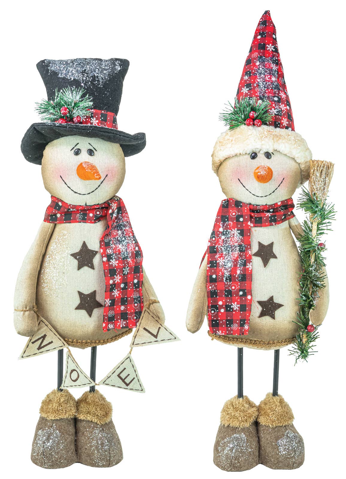 Traditional Standing Snowman-340 Other Accessories-Hanna's Handiworks-Heathered Boho Boutique, Women's Fashion and Accessories in Palmetto, FL