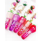 Strawberry Charm Keychain Lip Gloss Set-340 Other Accessories-Love and Repeat-Heathered Boho Boutique, Women's Fashion and Accessories in Palmetto, FL