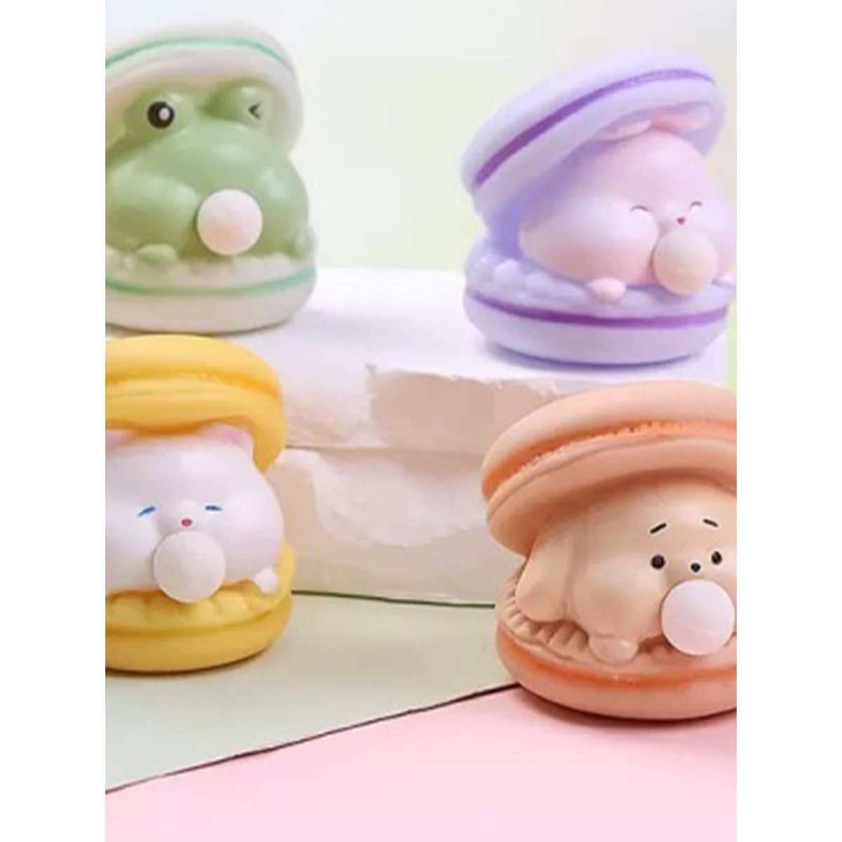 Macaroon Squeeze Animals Spit Bubble Toy-Love and Repeat-Heathered Boho Boutique, Women's Fashion and Accessories in Palmetto, FL