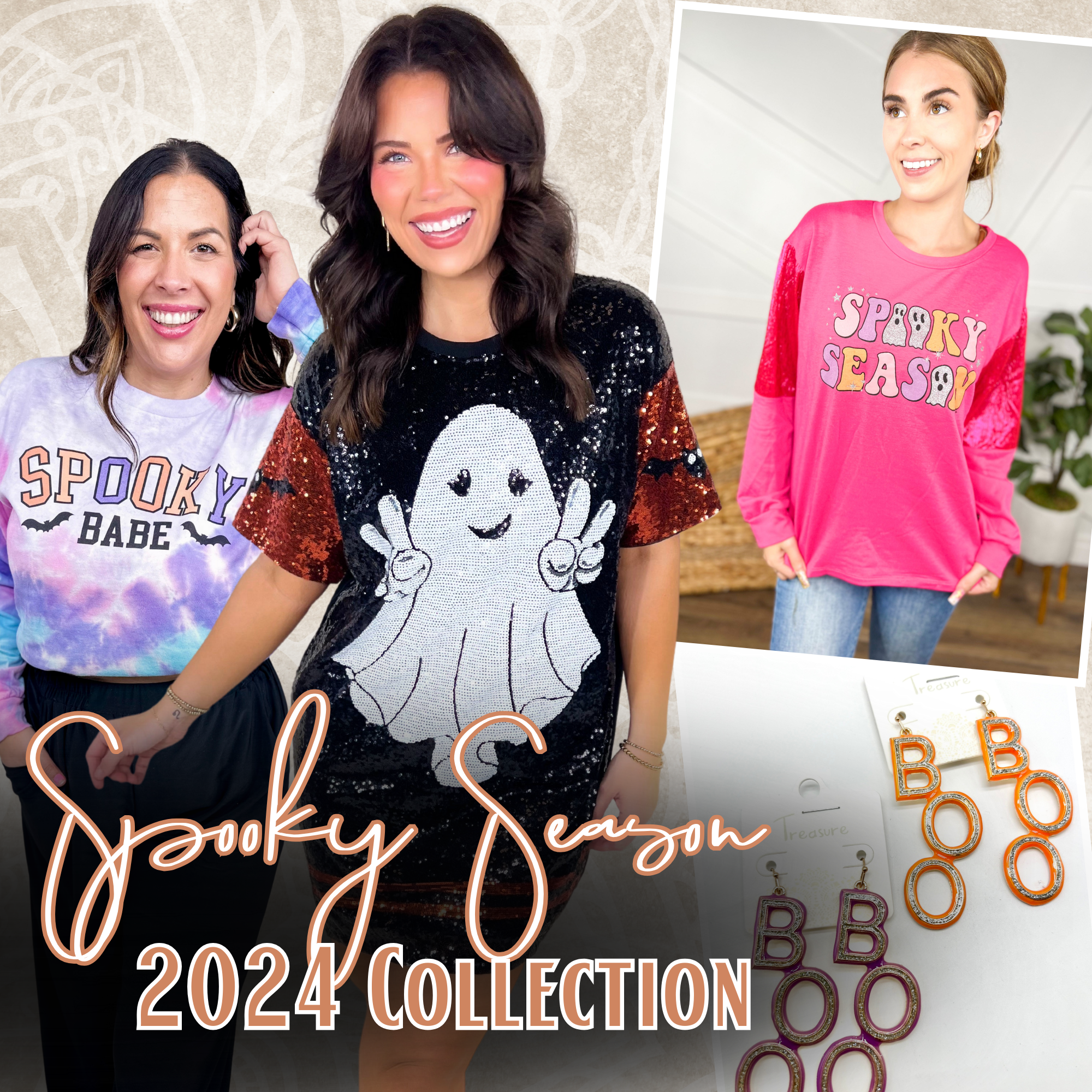 Women's 2024 Spooky Season Collection | Heathered Boho Boutique | Women's Fashion Boutique | Palmetto, FL