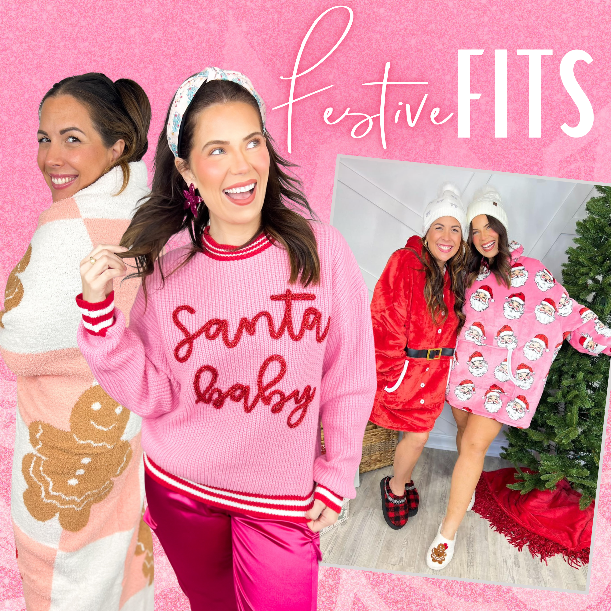 Women's Festive Fits | Holiday Fashion 2024 | Heathered Boho Boutique | Palmetto, FL