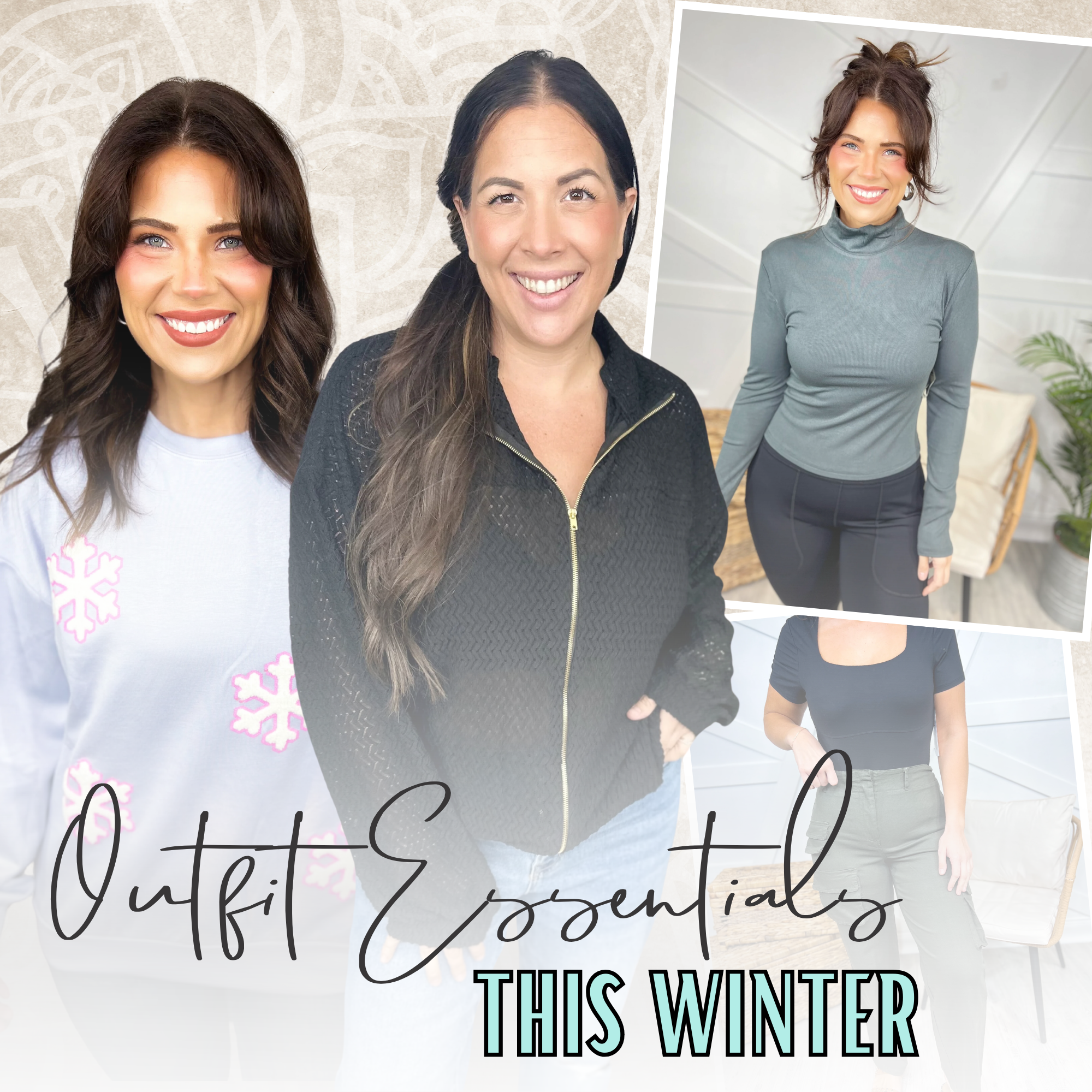 Outfit Essentials This Winter | Heathered Boho Boutique | Palmetto, FL