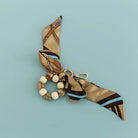 Decorative Scarf Bag Charm-340 Other Accessories-Heathered Boho-Heathered Boho Boutique, Women's Fashion and Accessories in Palmetto, FL