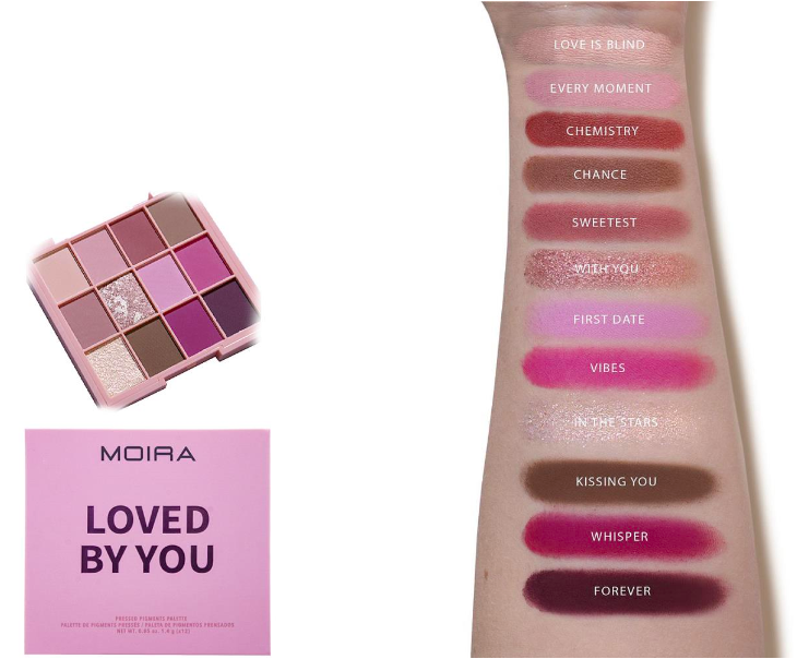 Moira Beauty 4 Type Pigment Palette