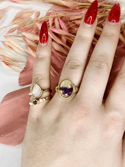 Tiffany Stone Ring Set