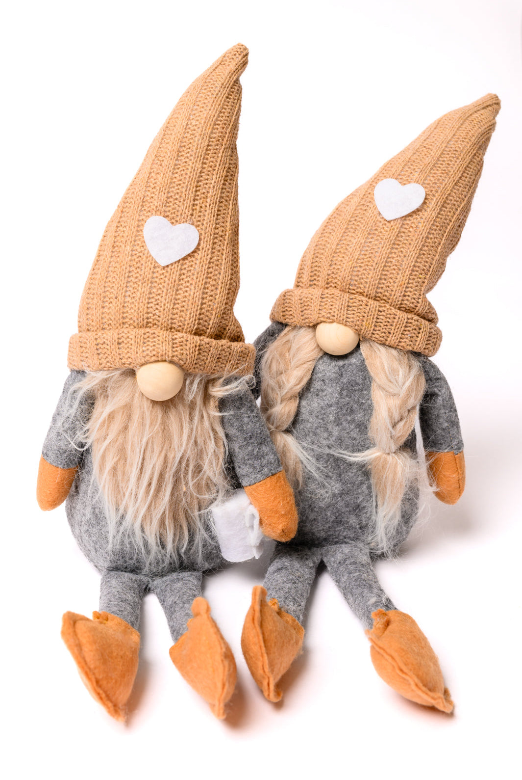 Coffee Lover Gnomes Set of 2 in Beige-Home & Decor-Ave Shops-Heathered Boho Boutique, Women's Fashion and Accessories in Palmetto, FL