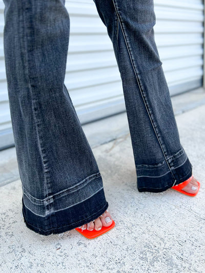 Step by Step Flare Jeans