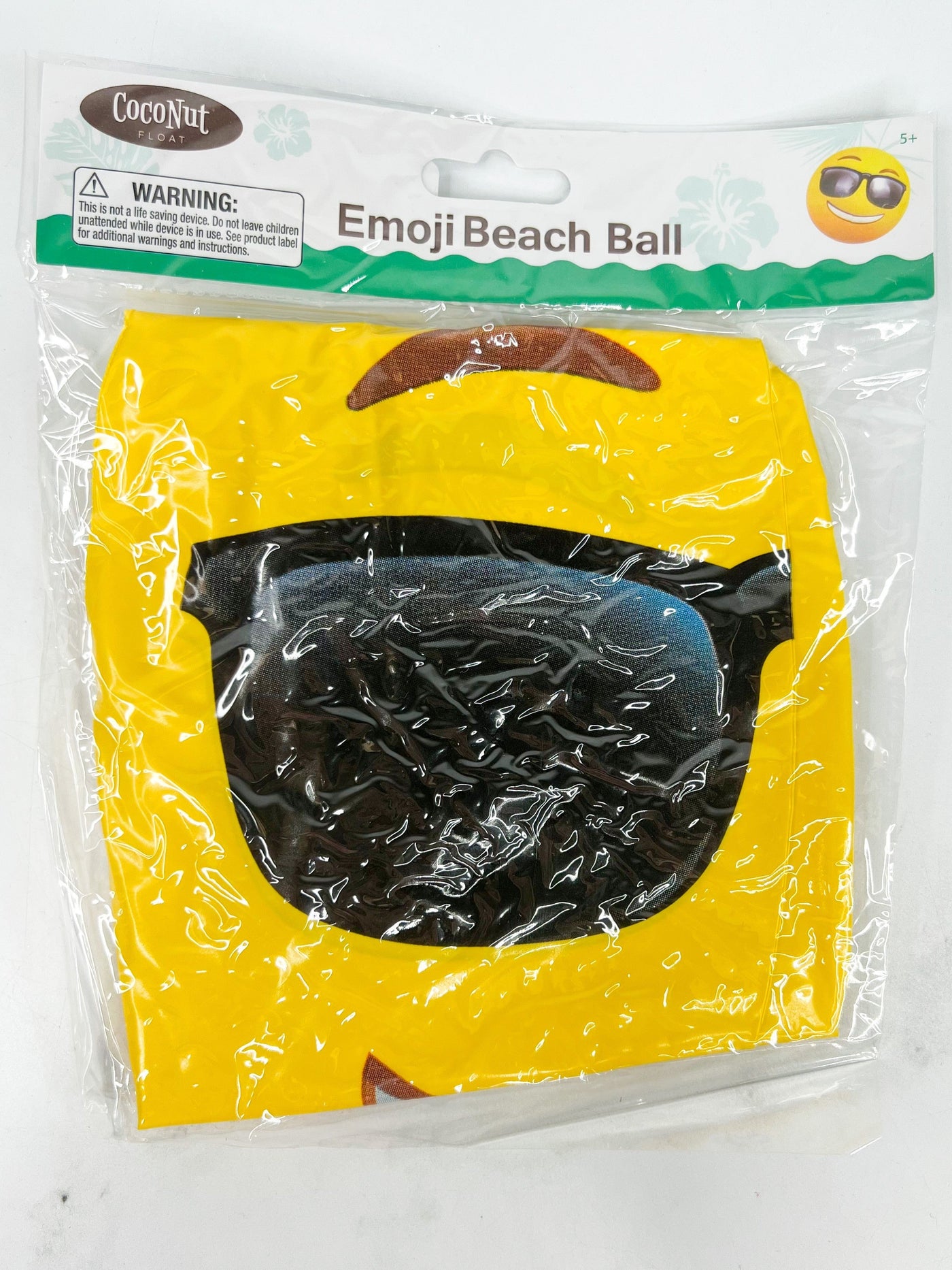 Sunglass Emoji Beach Ball