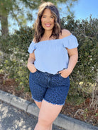 Walk on the Wild Side Shorts by Judy Blue-160 shorts-Judy Blue-Heathered Boho Boutique, Women's Fashion and Accessories in Palmetto, FL